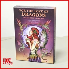 10.4*7.3cm For The Love of Dragons Oracle Deck 44 Pcs Cards picture