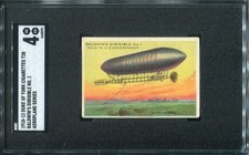 1910-1912 T28 Aeroplane Series Baldwin's Dirigible Duke of York Cigarettes SGC 4 picture