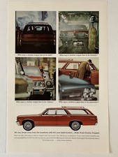 1964 Pontiac Tempest Station Wagon Print Ad Break Away picture