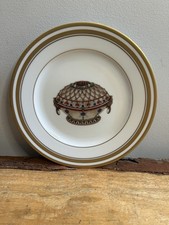 Faberge, Imperial Renaissance Egg, Salad Plate. Gold Trim. picture