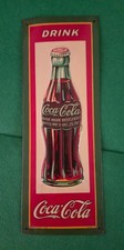 1931 Coca-Cola Christmas Bottle Sign picture