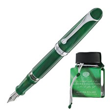 Aurora 88 Fountain Pen in Polare 18K Gold - Limited Edition - Medium -NEW picture