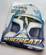 2012 Star Wars The Clone Wars No Retreat Coloring Book + 30 Stickers  Unused picture