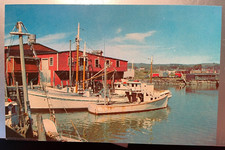 Vintage Postcard 1960's Fishing Boats, Rockland, Maine  (ME) picture