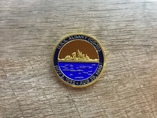 U.S.S. Albany CG-10 Challenge Coin, 2
