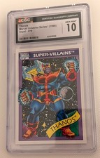 1990 MARVEL UNIVERSE #79 THANOS CGC 10 🚨🚨🚨 picture