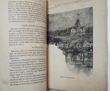 1887 antique LAKE MINNETONKA st. paul mn MANITOBA R'Y TRAVEL BOOK what to see do picture