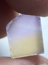 8.35 Ct Facet Rough Ametrine From Bolivia. Clarity Eye Clean , Heated. picture
