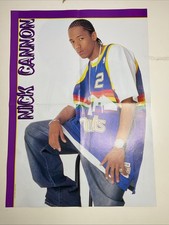 Vintage Nick Cannon & Lil Fizz Hip Hop Magazine Pullout Double Sided Poster B66 picture