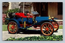 1910 Hupmobile Runabout advert Butler Dodge Hamburg NY postcard picture