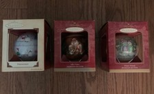 Vintage 2001 2003 Hallmark Keepsake Christmas Ornaments - Lot of 3 - New In Box picture