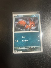 2023 POKEMON SCARLET AND VIOLET PALDEA EVOLVED #53 NICKIT HOLO /084 picture
