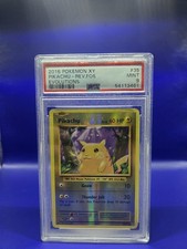 2016 Pokemon Pikachu 35/108 Reverse Holo Foil XY Evolutions - PSA 9 picture