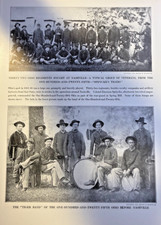 1912 Vintage Illustration Ohio Troops At Nashville 123rd and 25th Ohio Civil War picture