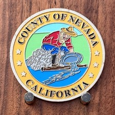 County of Nevada California Formal Supervision Graduate Challenge Coin  1#46 picture