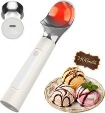 Heated Ice Cream Scoop – Electric Scooper for Hard Ice Cream and Desserts picture