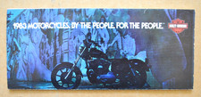 1983 Harley Davidson Brochure XLX XLH XLS FLH FLHT FLT FXR FXE FXRS FXWG FXB FXS picture