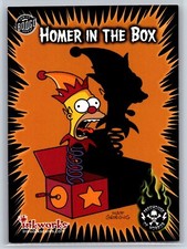 2001 Inkworks The Simpsons Mania Homer in the Box Treehouse of Horror #38 picture