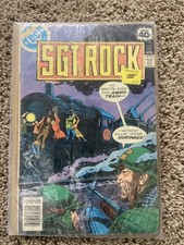 Vintage DC Sgt. Rock Comic No. 327 April 1980 War WWII Hostages Ammo Train 40¢ picture