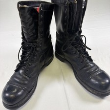 Vintage CORCORAN JUMP BOOTS 11 Cap Toe Combat Biker Paratrooper US Military picture