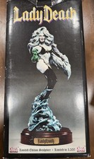 Vintage Lady Death 12” Statue 1995 Moore Chaos Comics Limited Edition /3200  picture