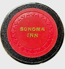 Casino Chip Sonoma Inn $10 Las Vegas-Tropicana Legends Hall of Fame Museum picture