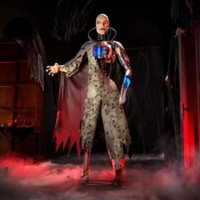 Home Accents Holiday 7 Ft. Animated THD 3000 Halloween Yard Decoration Motion picture