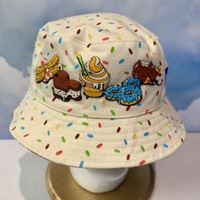 Disney Parks Spirit Jersey Disney Eats Snacks Reversible Bucket Hat BMWT picture