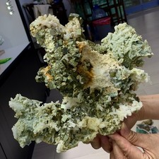 6.12lb Natural iridescence pyrite +crystal cluster mineral specimen /Indonesia picture