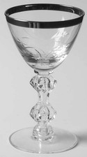 Tiffin-Franciscan Lenox Kingsley Platinum Cordial Glass 716820 picture