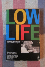 Vintage 1986 Rare First Paperback UK Edition LOW LIFE Jeffrey Bernard~ Spectator picture