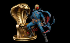 Cobra Commander Resin Sculpture Statue Model Kit Unpainted/Unassembled picture