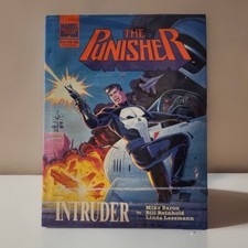 Vintage 1989 THE PUNISHER INTRUDER Hardcover Marvel Comics GRAPHIC NOVEL picture