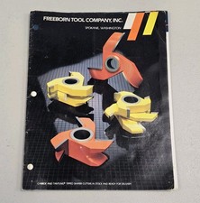 Freeborn Tool Company Carbide Shaped Cutters Catalog 1987 picture