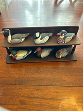 Vintage 1983-1984 Avon Collector Duck Series – Complete Set of 6 w/shelf picture