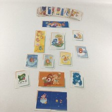 Care Bears Huge Sticker Lot 120+ Cards Puzzle Vintage 1994 Craft Trading Italy picture