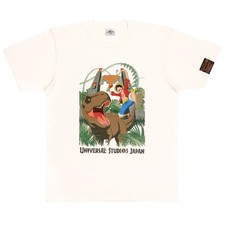 JP Size M USJ One Piece x Jurassic World T-shirt Luffy Tyrannosaurus picture