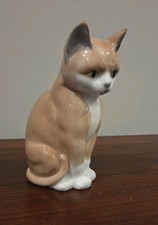 Otagiri Vintage Ceramic Orange Cat in Excellent Condition No Chips Or Cracks picture