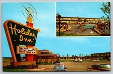 Wichita Falls Texas Holiday Inn of Wichita Falls Vintage Postcard c.1959 picture