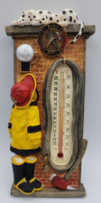 Fire Department Dalmation Bell Fire Jacket Boots Hat Thermostat ca 8 1/2