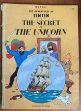 Hergé The Adventures of Tintin The Secret of the Unicorn Little Brown 1974 1st picture