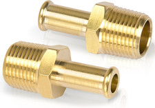 65380 Fuel Hose Fittings for Holley 12-289-11 and 350 SBC Fuel Pump for Holley 1 picture