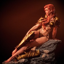 1:8 The Ember Queen Fantasy Fan Art UNPAINTED High Quality Garage Kit picture