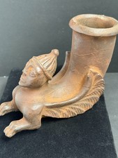 Ancient Near Eastern Greco-Roman Style Stone Rhyton in the Form of a Sphinx picture