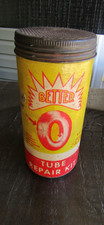 VINTAGE BETTER TUBE REPAIR CARDBOARD CAN picture