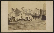 Philadelphia PA Union Volunteer Refreshment Saloon 1860s Civil War Street View picture