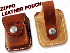 Zippo Leather Pouch w/ Belt Loop BRN  LPLB ACCESSORIES picture