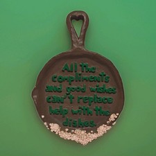 Vintage Detailed Ceramic 1976 Angelo Roncari Kitchen Wall Decor Funny Saying picture