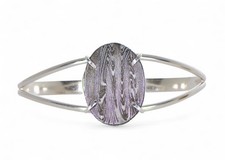 Meteorite Bracelet I Beautiful Damascus Steel Bracelet - TOP METEORITE Jewelry picture