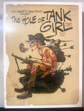 THE HOLE OF TANK GIRL by HEWLETT & MARTIN HARDCOVER * TITAN BOOKS * SEALED picture